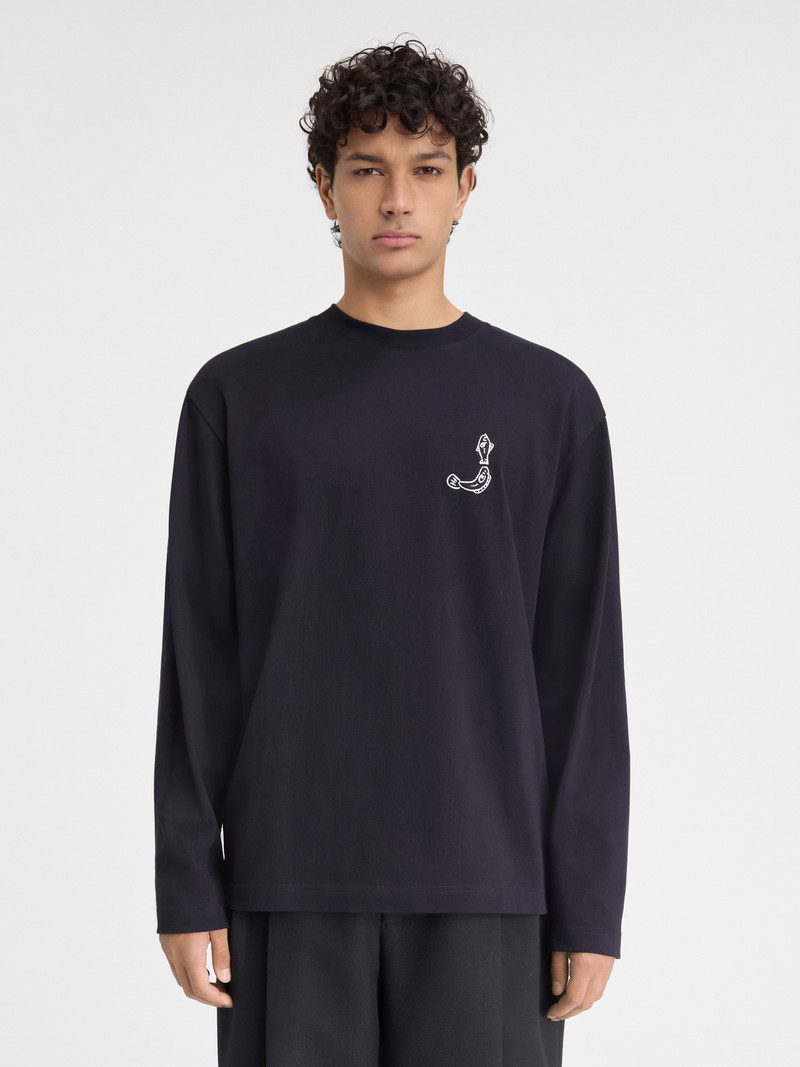JACQUEMUS Le t-shirt Merù manches longues outlook