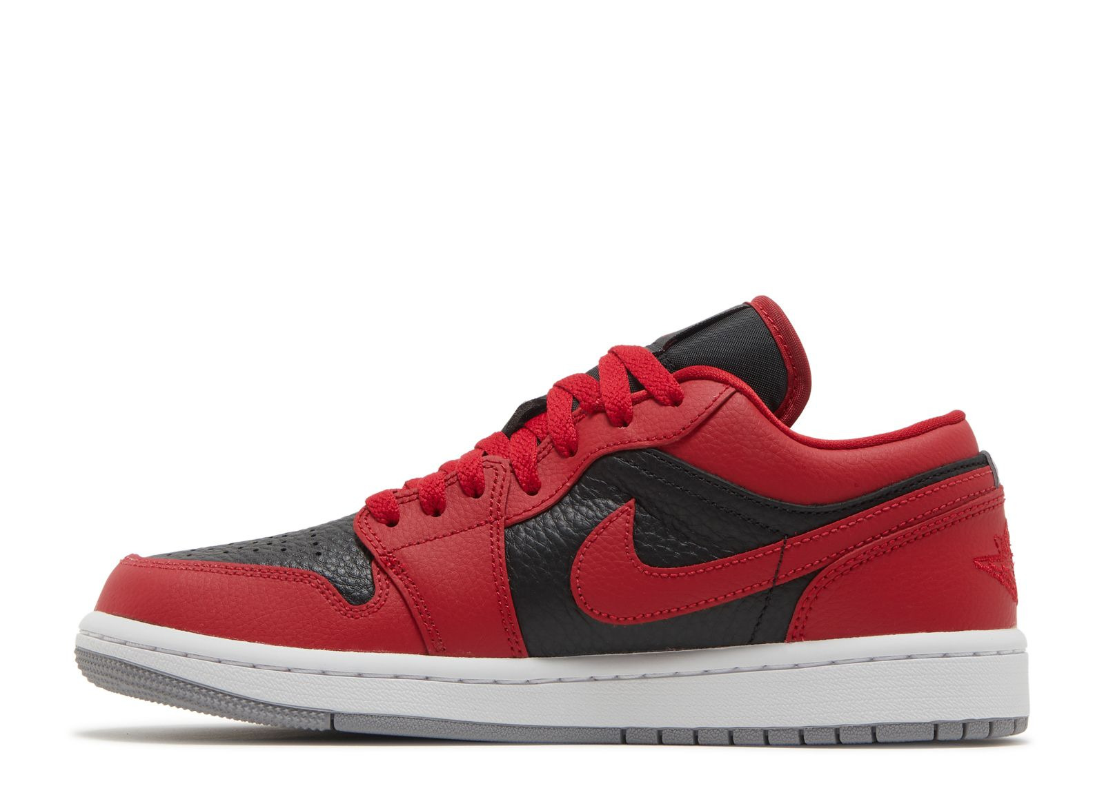 WMNS JORDAN 1 LOW SE 'SPLIT - GYM RED CEMENT GREY' - 4