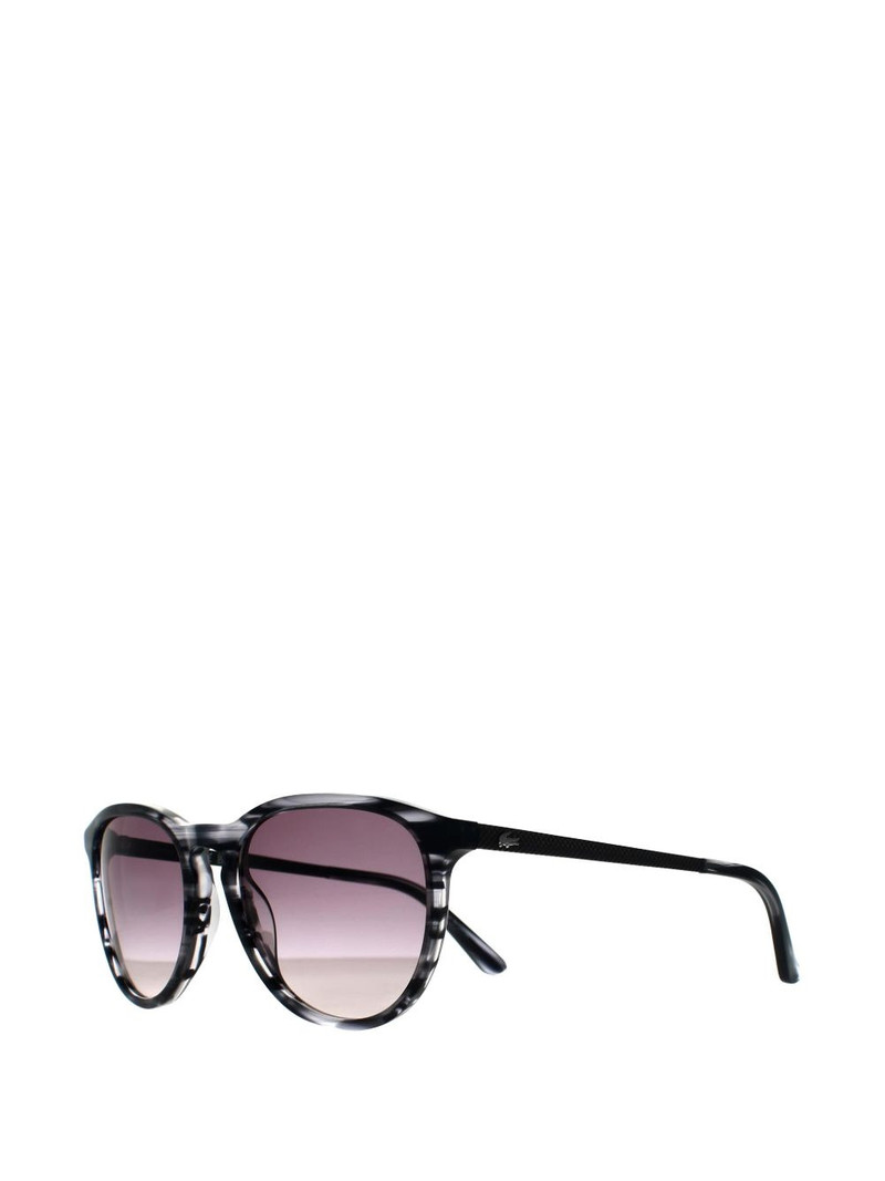 LACOSTE marble round sunglasses outlook