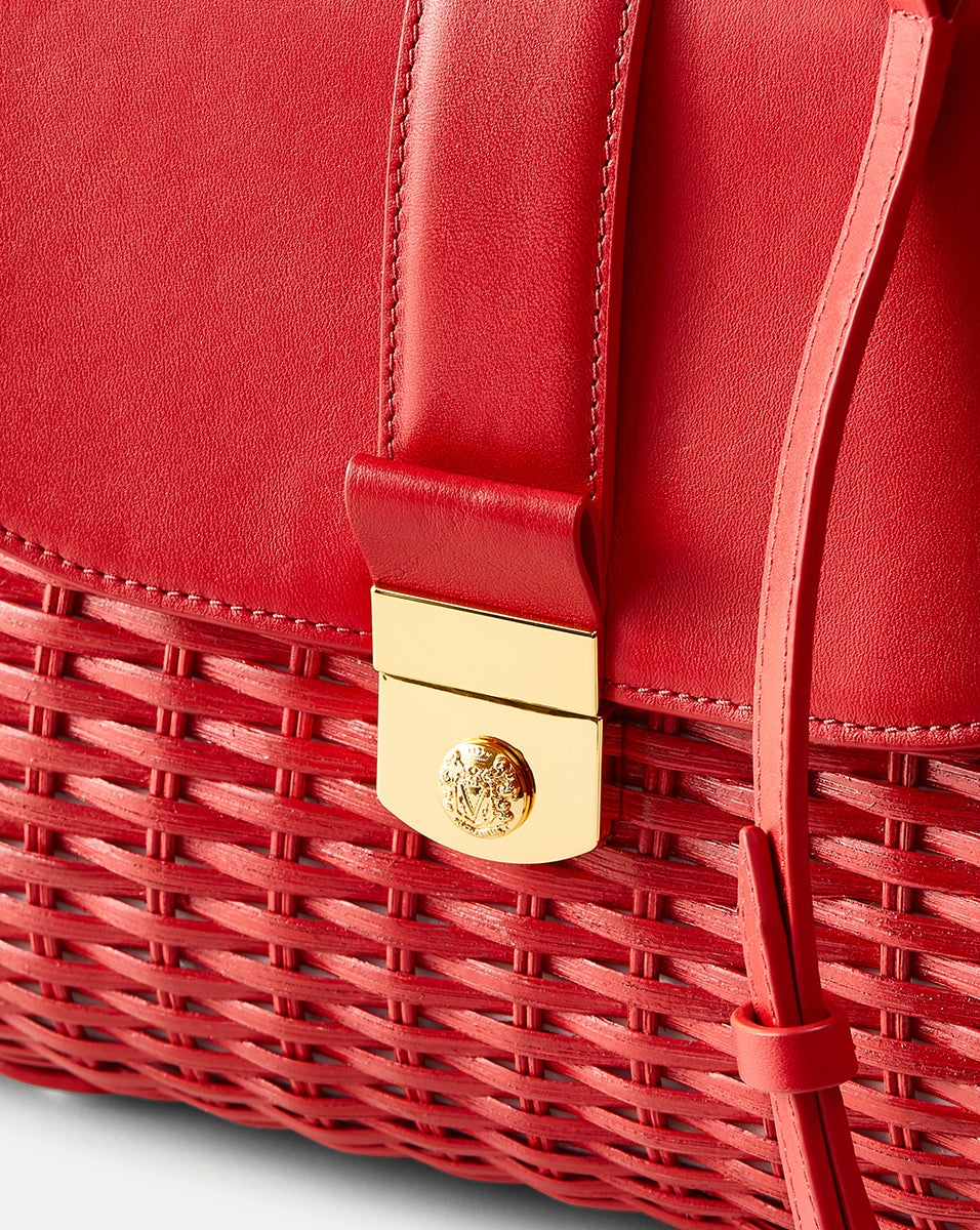 CREST LOCK BASKET BAG - 2