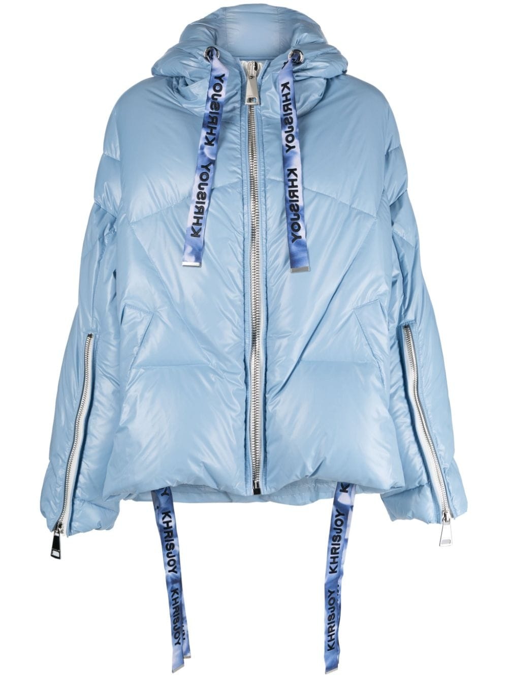 Khris Iconic hooded padded jacket - 1