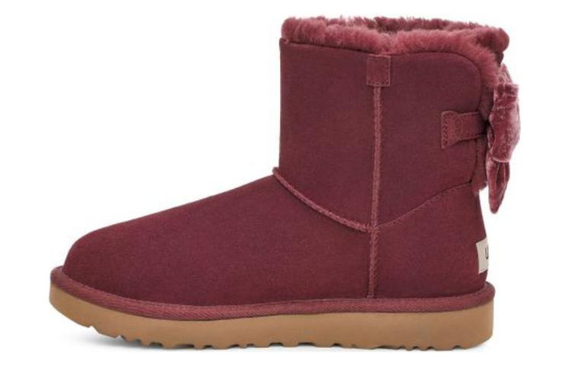 UGG (WMNS) UGG Mini Bailey Bow Boots 'Wild Grape' 1138172-WGRP outlook