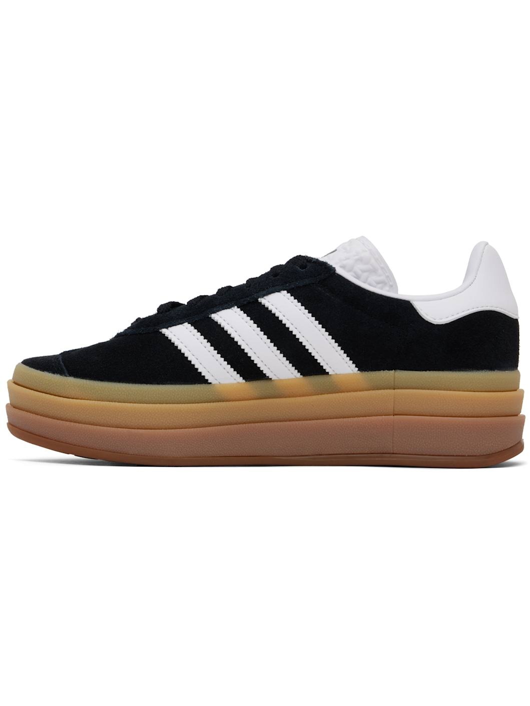 Black Gazelle Bold Sneakers - 3