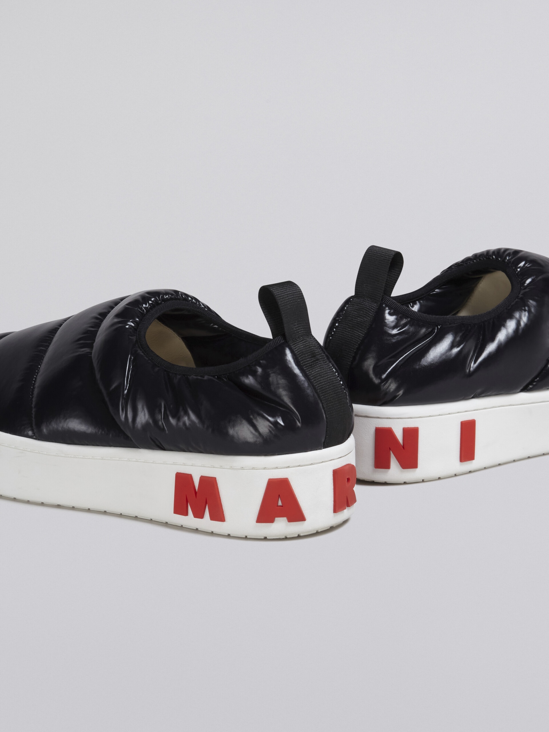 QUILTED NYLON SLIP-ON SNEAKER - 5