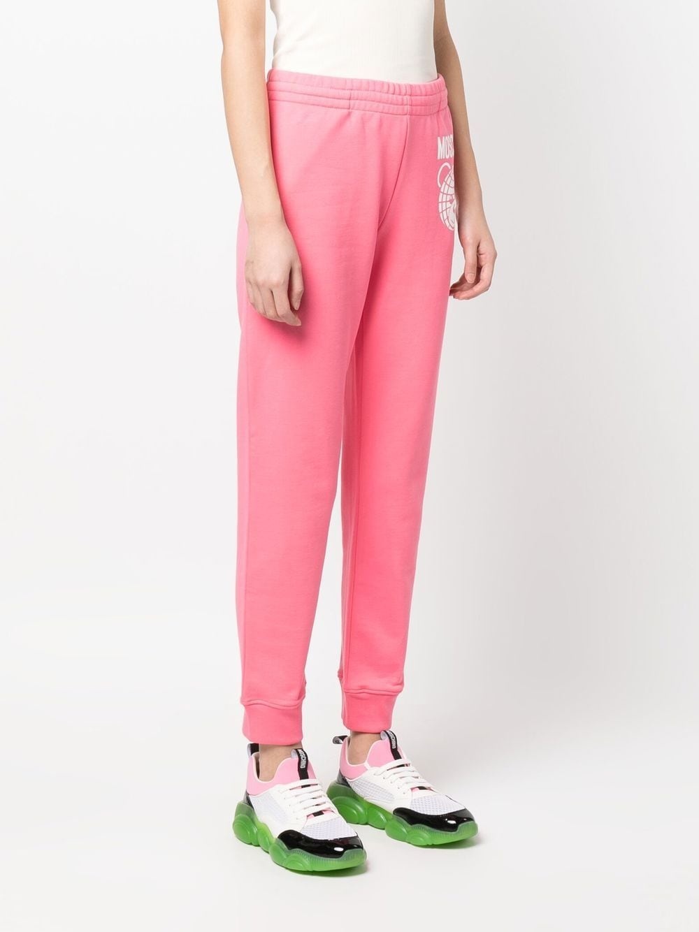 teddy bear organic cotton track trousers - 3