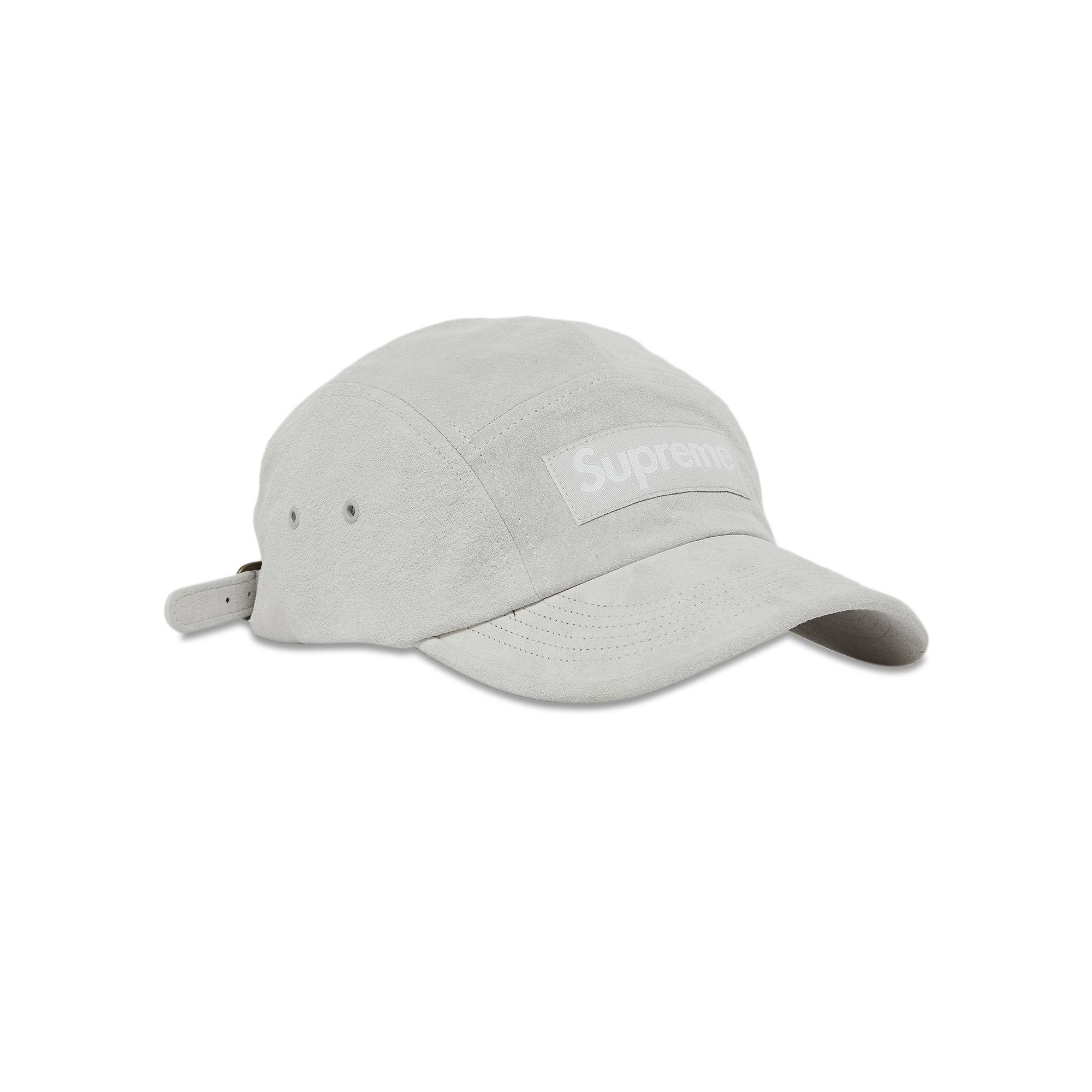 Supreme Suede Camp Cap 'White' - 2