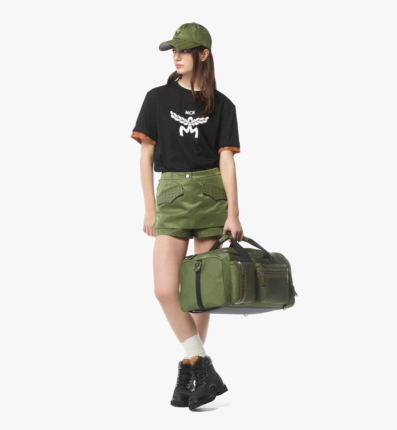 Ottomar Weekender Backpack in ECONYL® and Leather 8