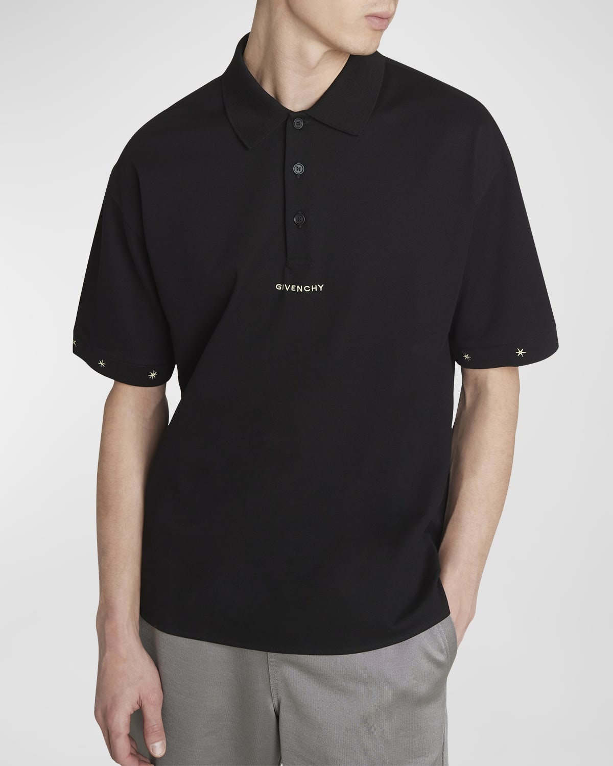 Men's Embroidered Polo Shirt - 6