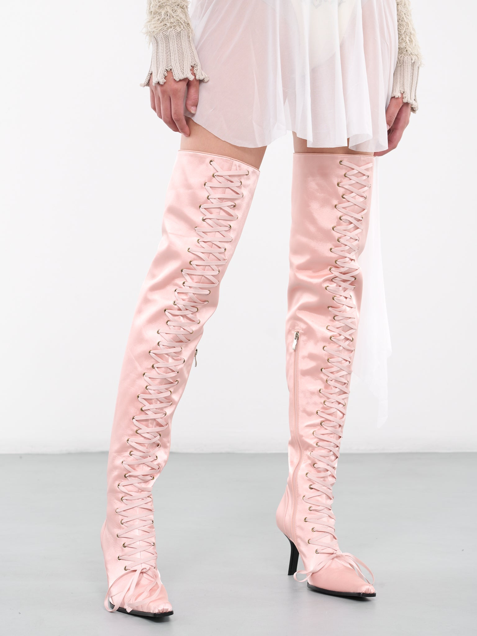 Lacing High Boots - 4