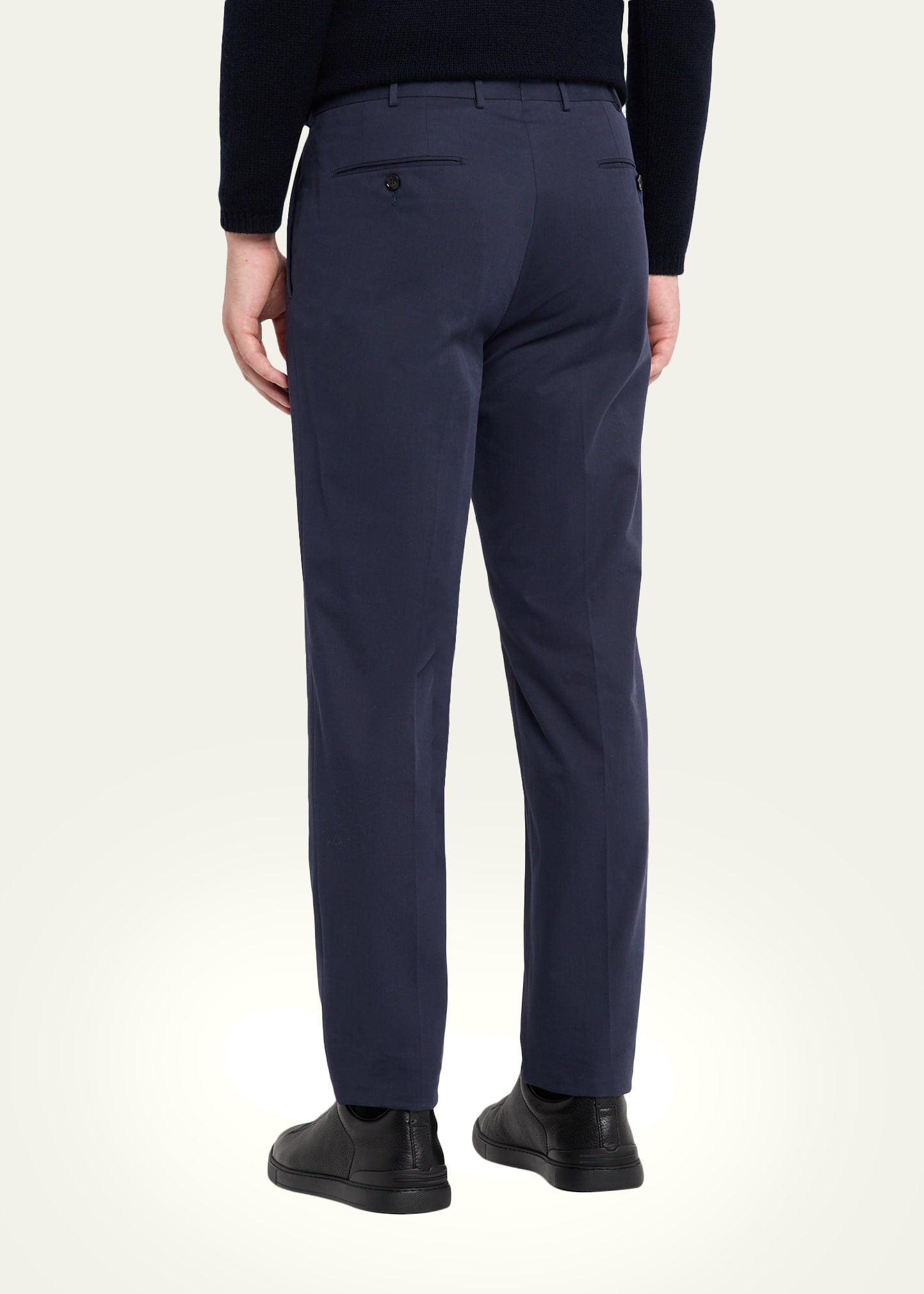Men's CashCo Slim Flat-Front Trousers - 3
