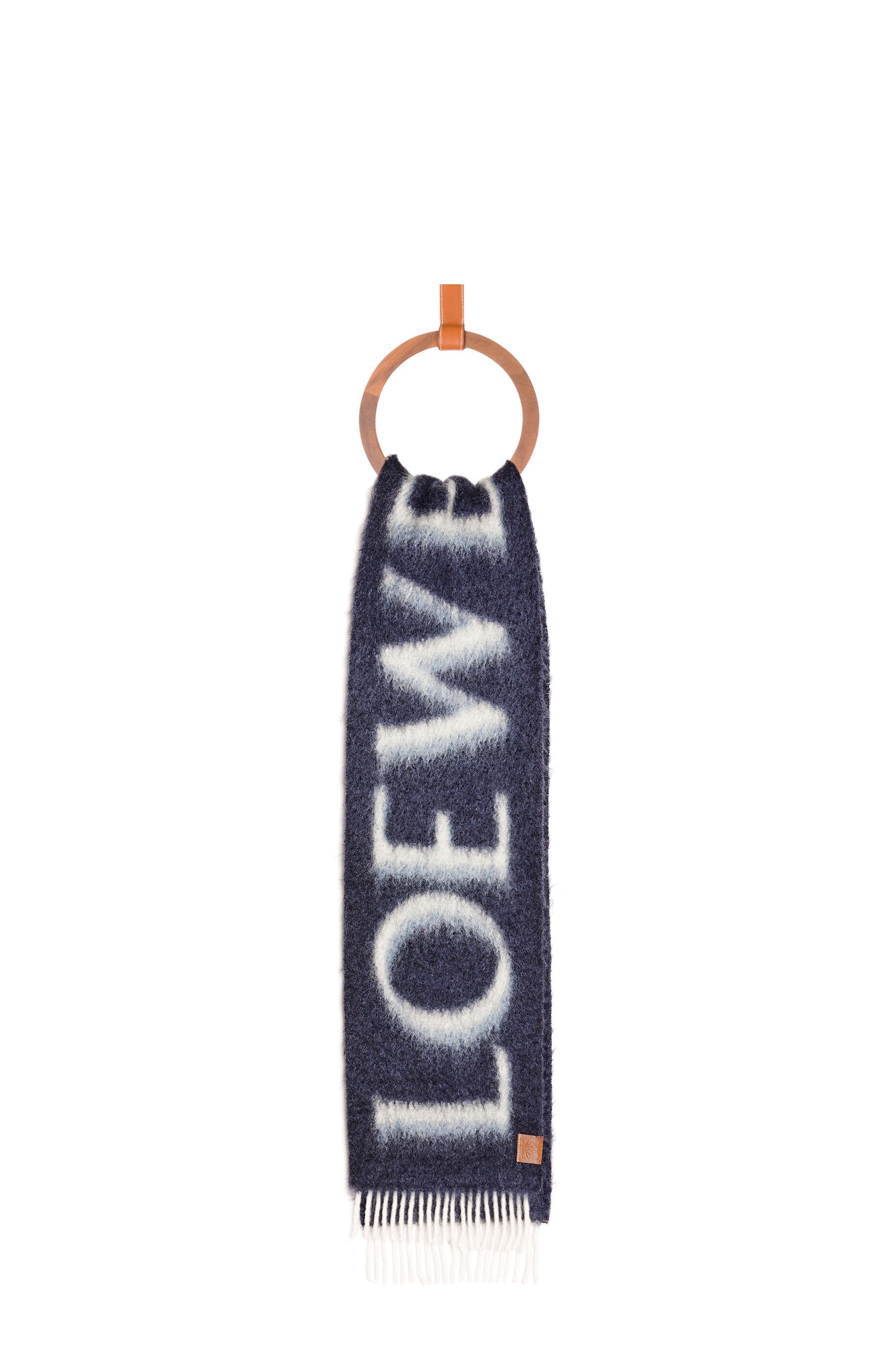 LOEWE scarf in wool and mohair - 1
