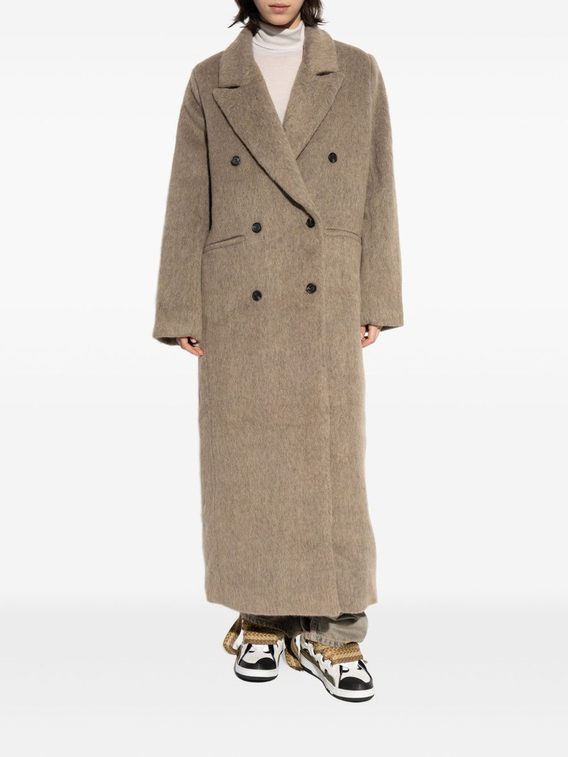 SAMSØE SAMSØE Sajilla double-breasted coat outlook