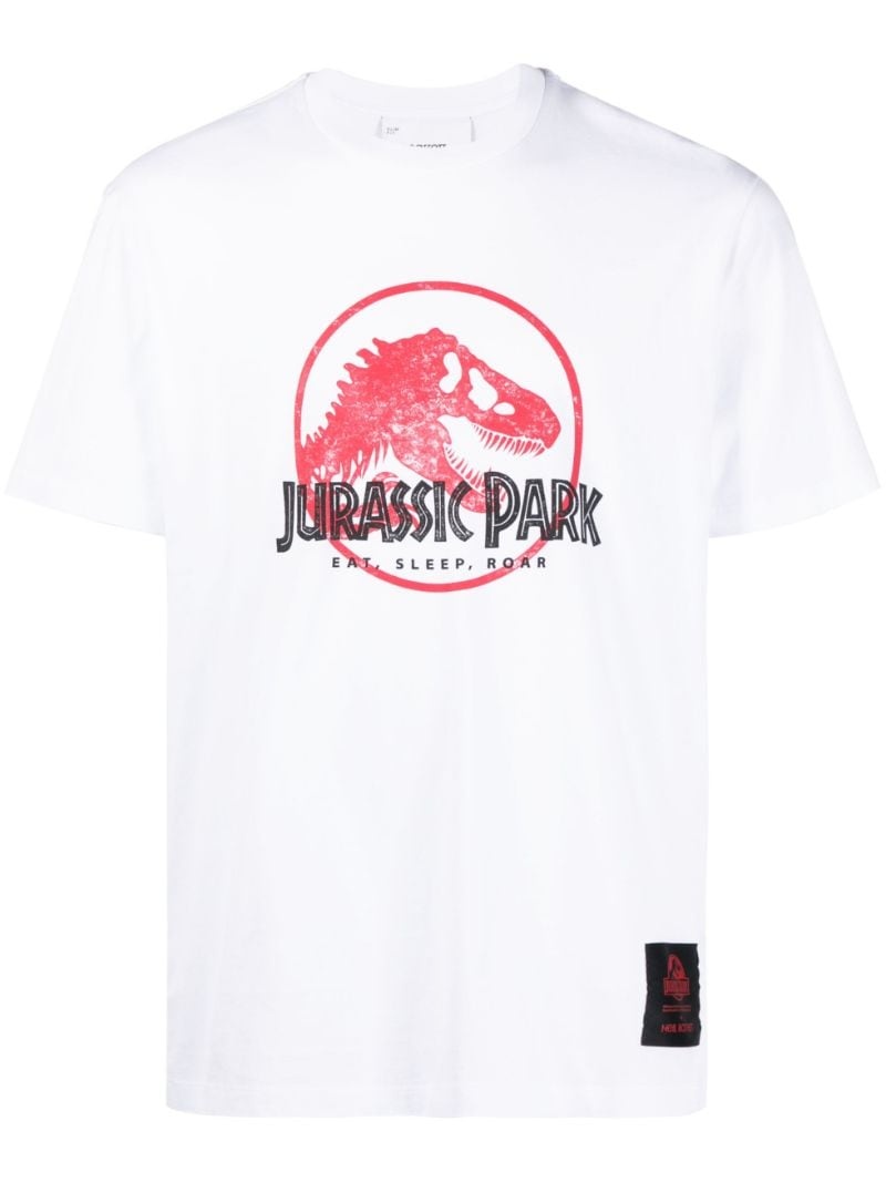 Jurassic Park print T-shirt - 1