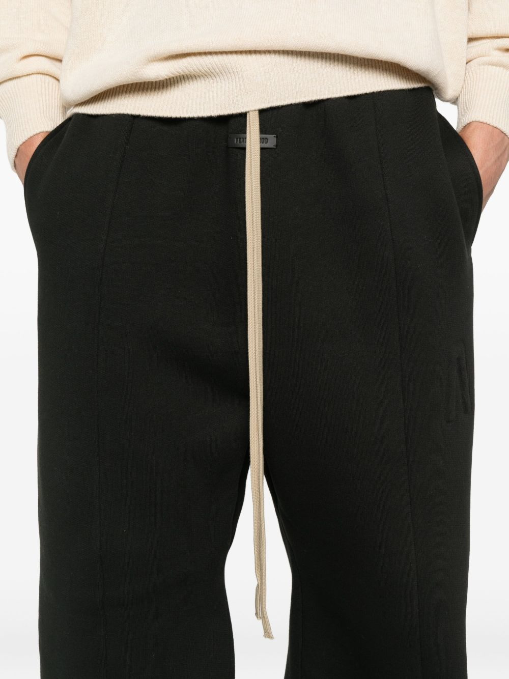 drawstring-waist track pants - 5