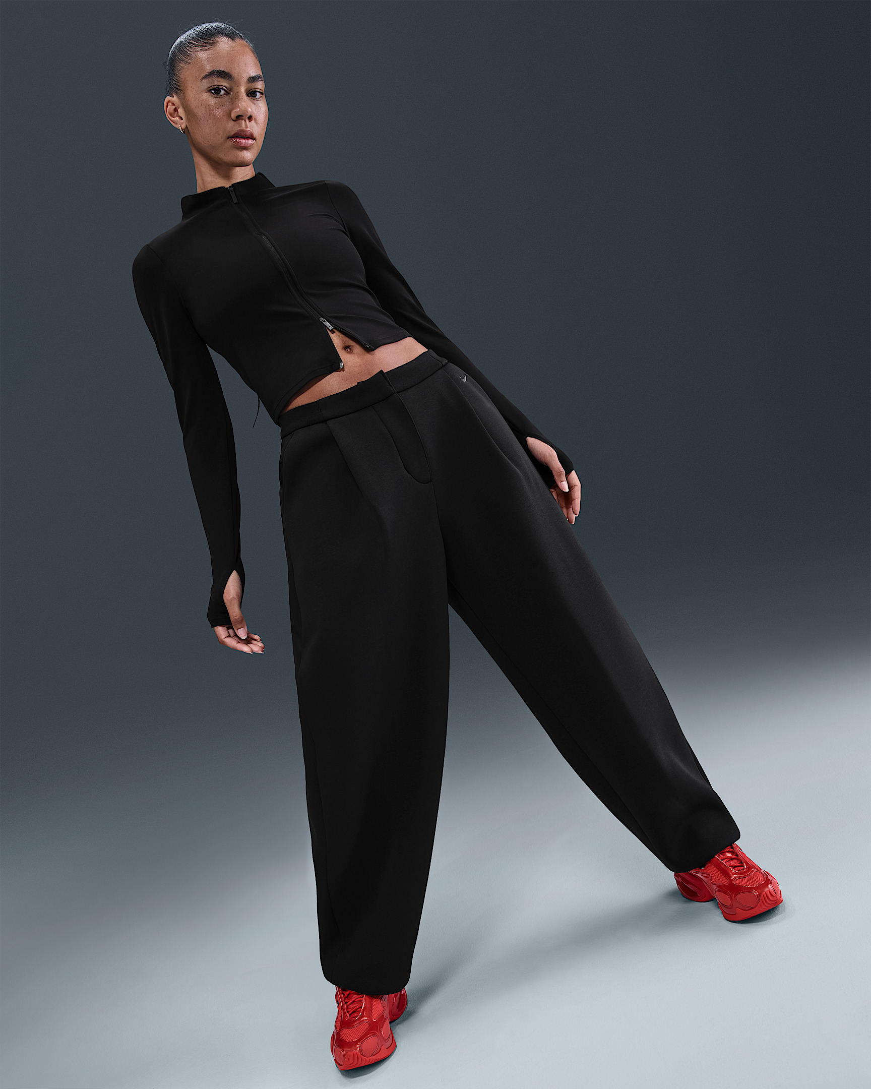 Nike Sportswear Modern Fleece Women's Mid-Rise Loose Pants - 5