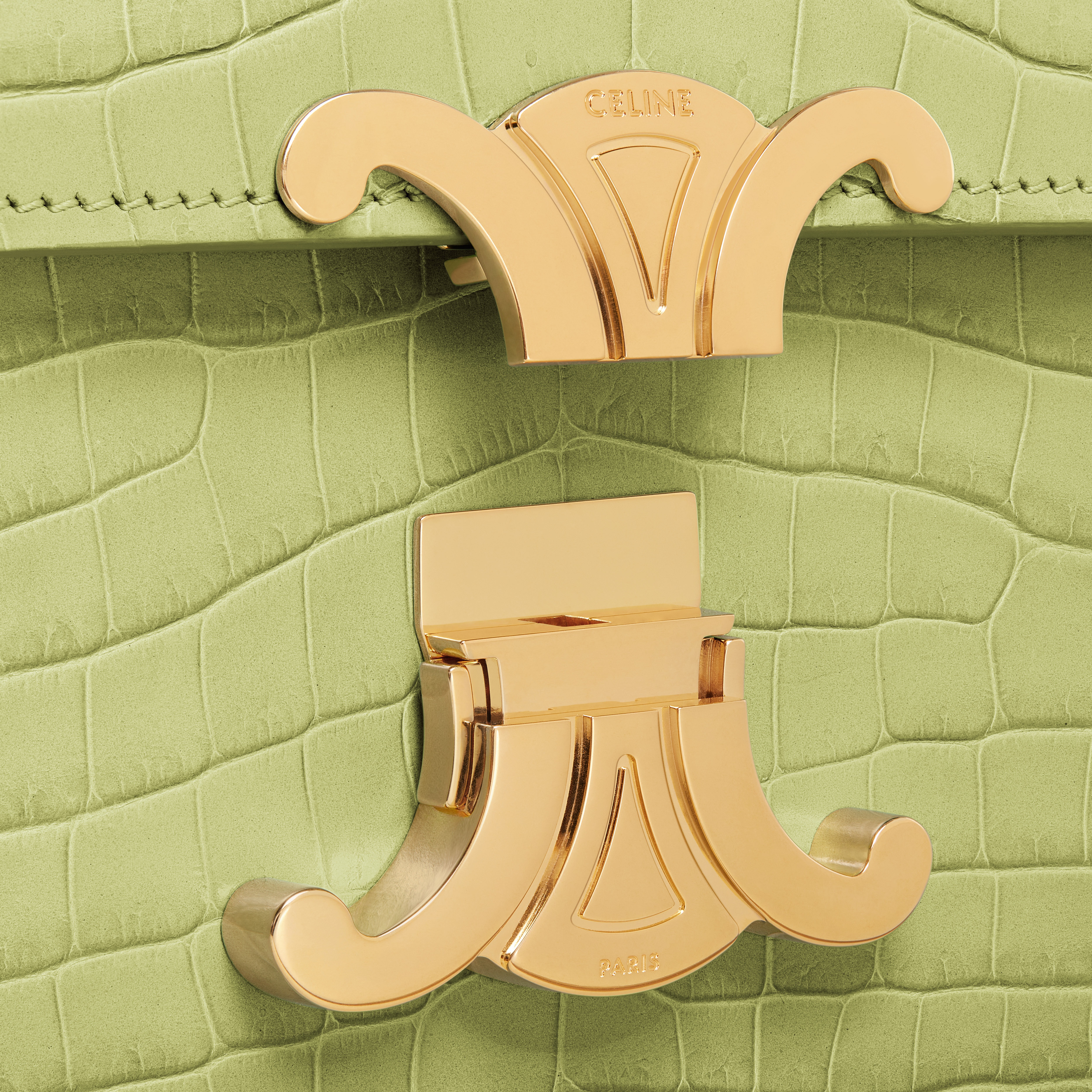 Teen Triomphe Bag in Crocodile - 5