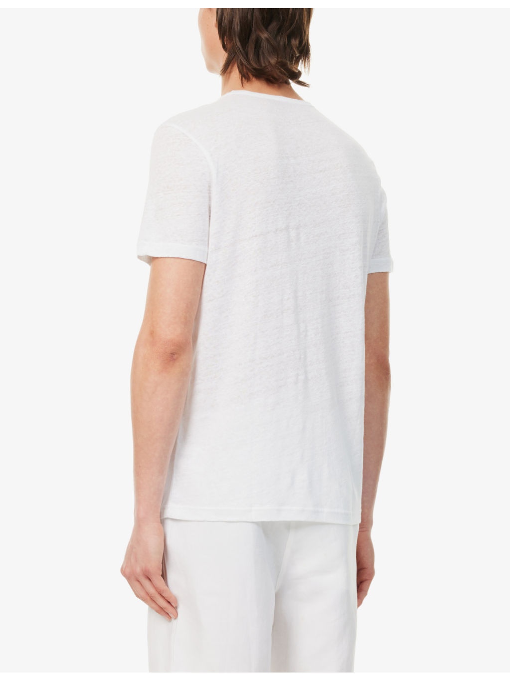Jordan short-sleeved linen T-shirt - 4