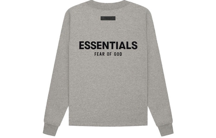 Fear of God Essentials SS22 Relaxed Crewneck Dark Oatmeal FOG-SS22-432 - 3