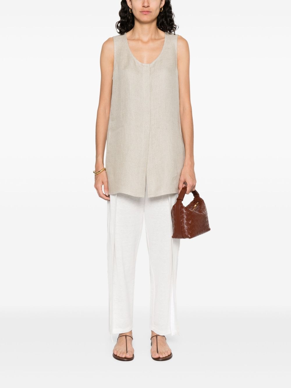 linen top - 2