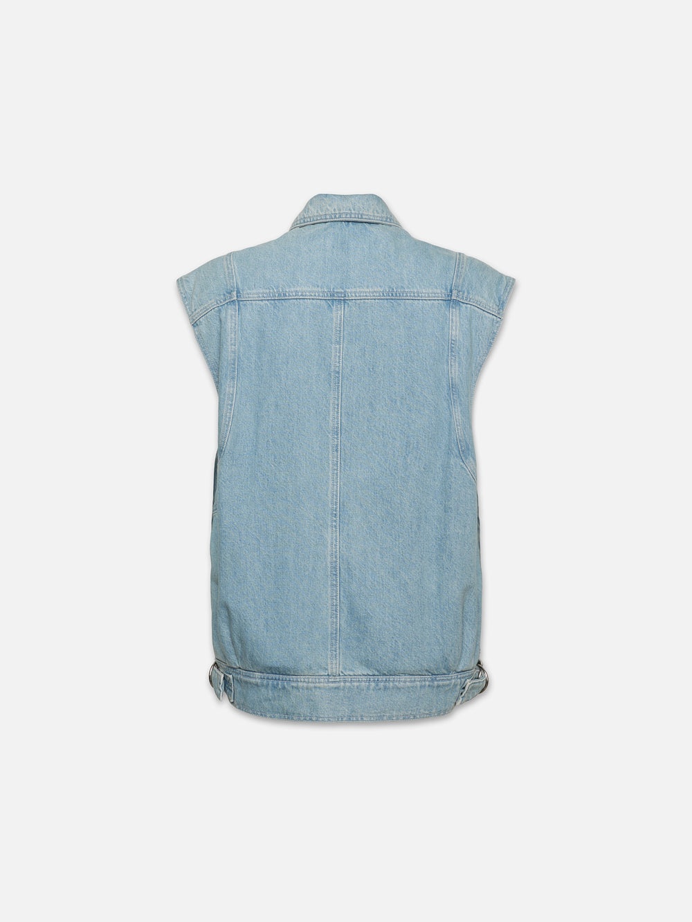 Angular Trucker Vest in Hercules - 3