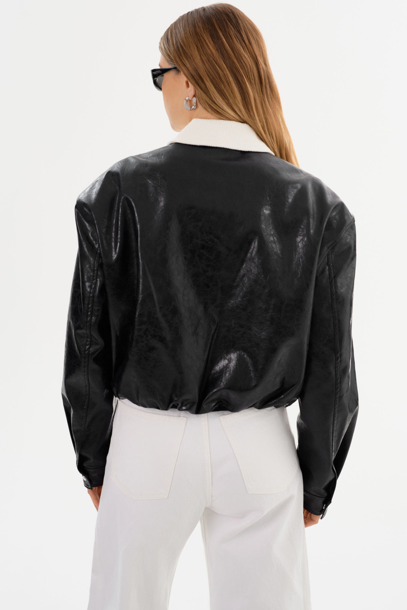 BRAYLIN | Faux Leather Jacket 7
