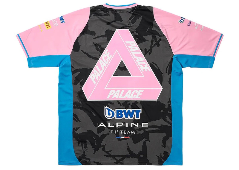 PALACE Palace x Kappa For Alpine Driver Jersey Night Desert Camo outlook
