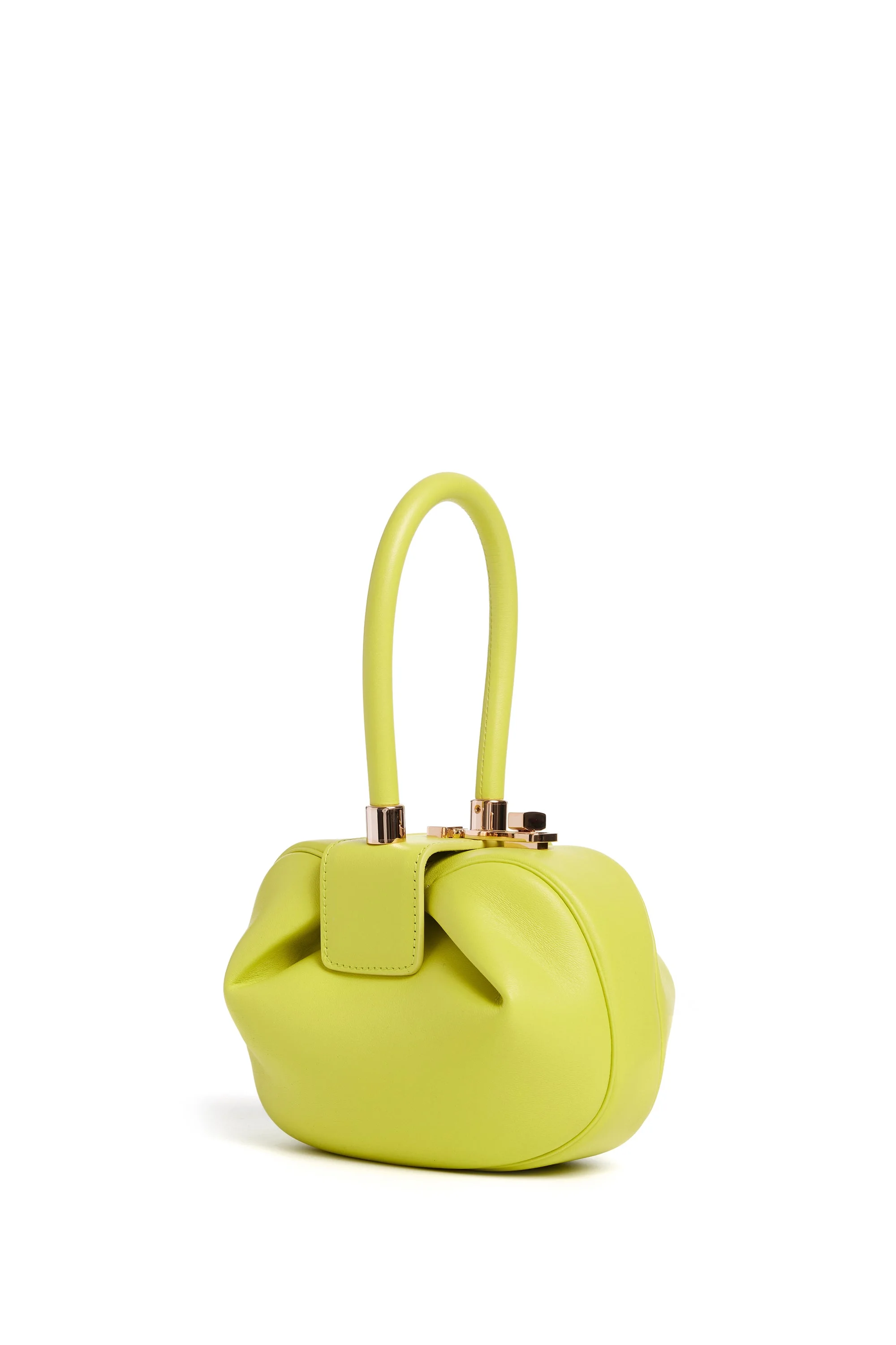 Demi Bag in Lime Adamite Nappa Leather - 1