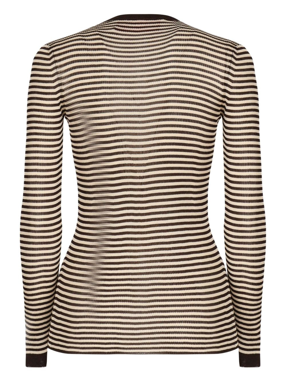 striped-pattern long-sleeve T-shirt - 2