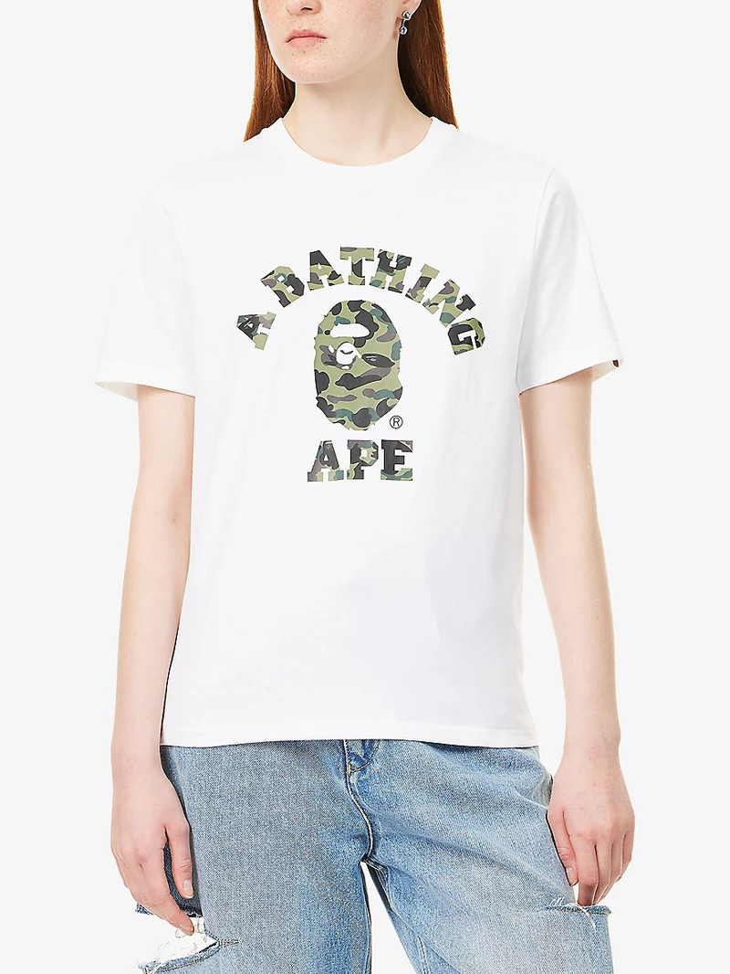 Camo College Round-Neck Cotton-Jersey T-Shirt 3