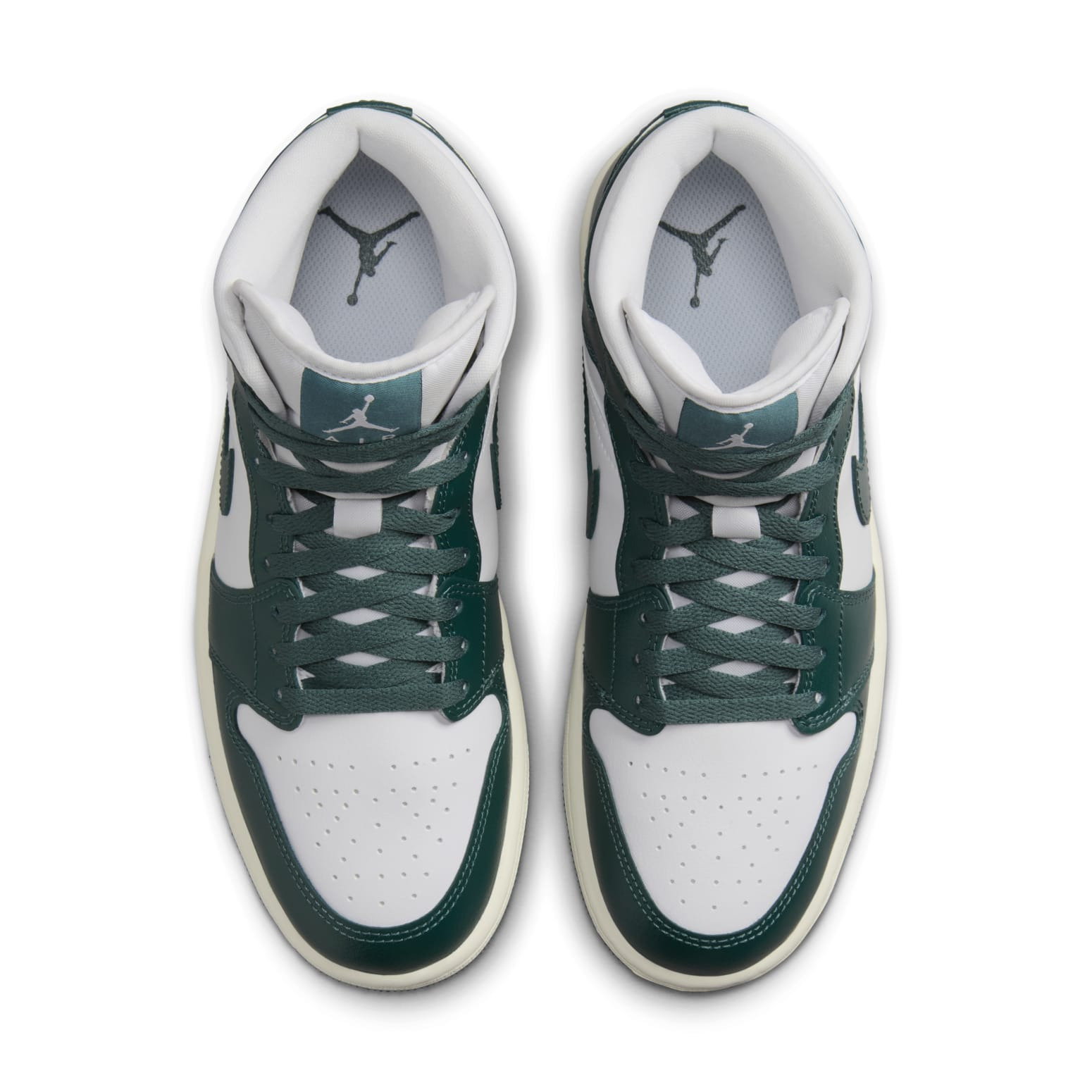 (WMNS) Air Jordan 1 Mid 'Oxidized Green' BQ6472-133 - 3