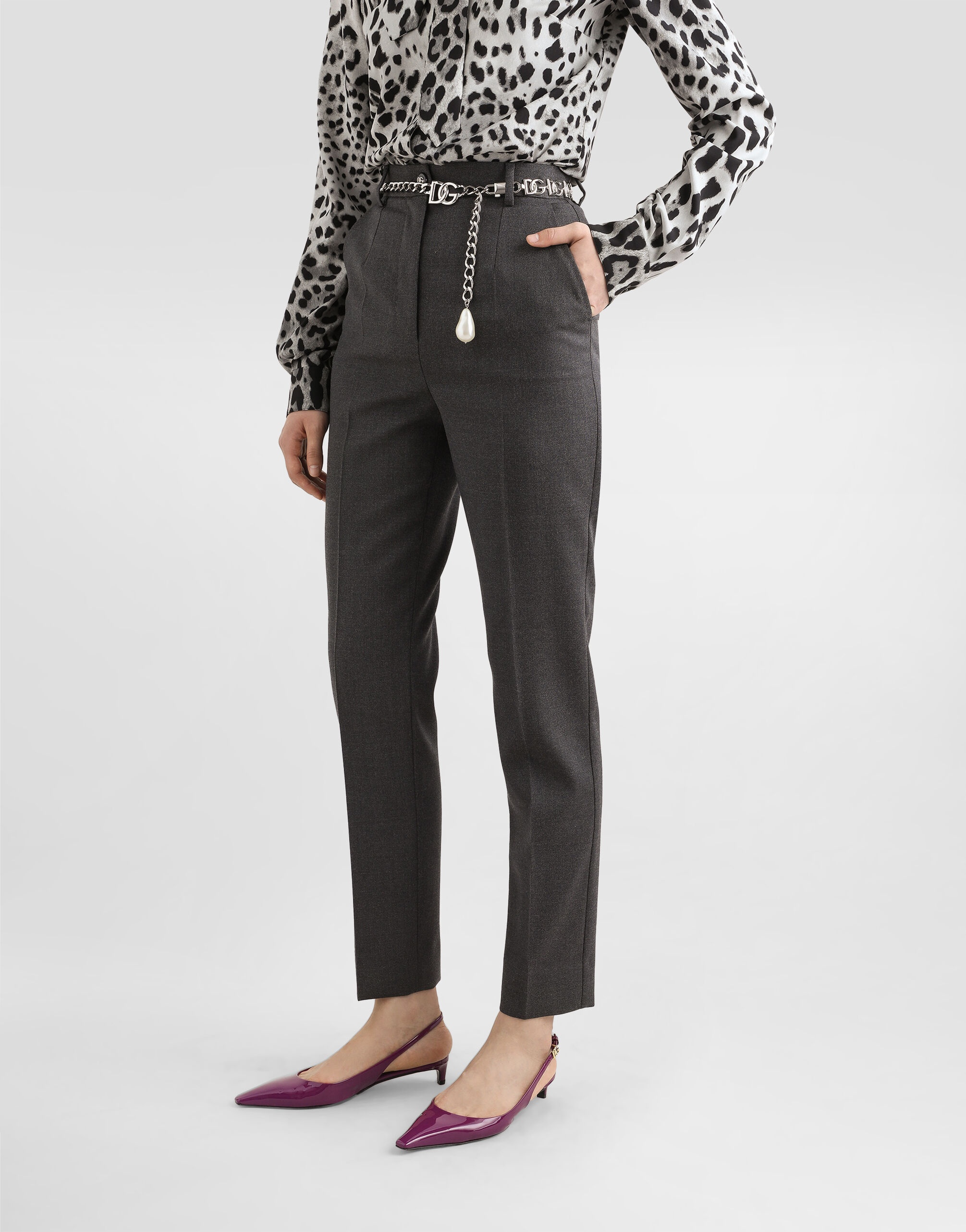 Tailored woolen pants - 4