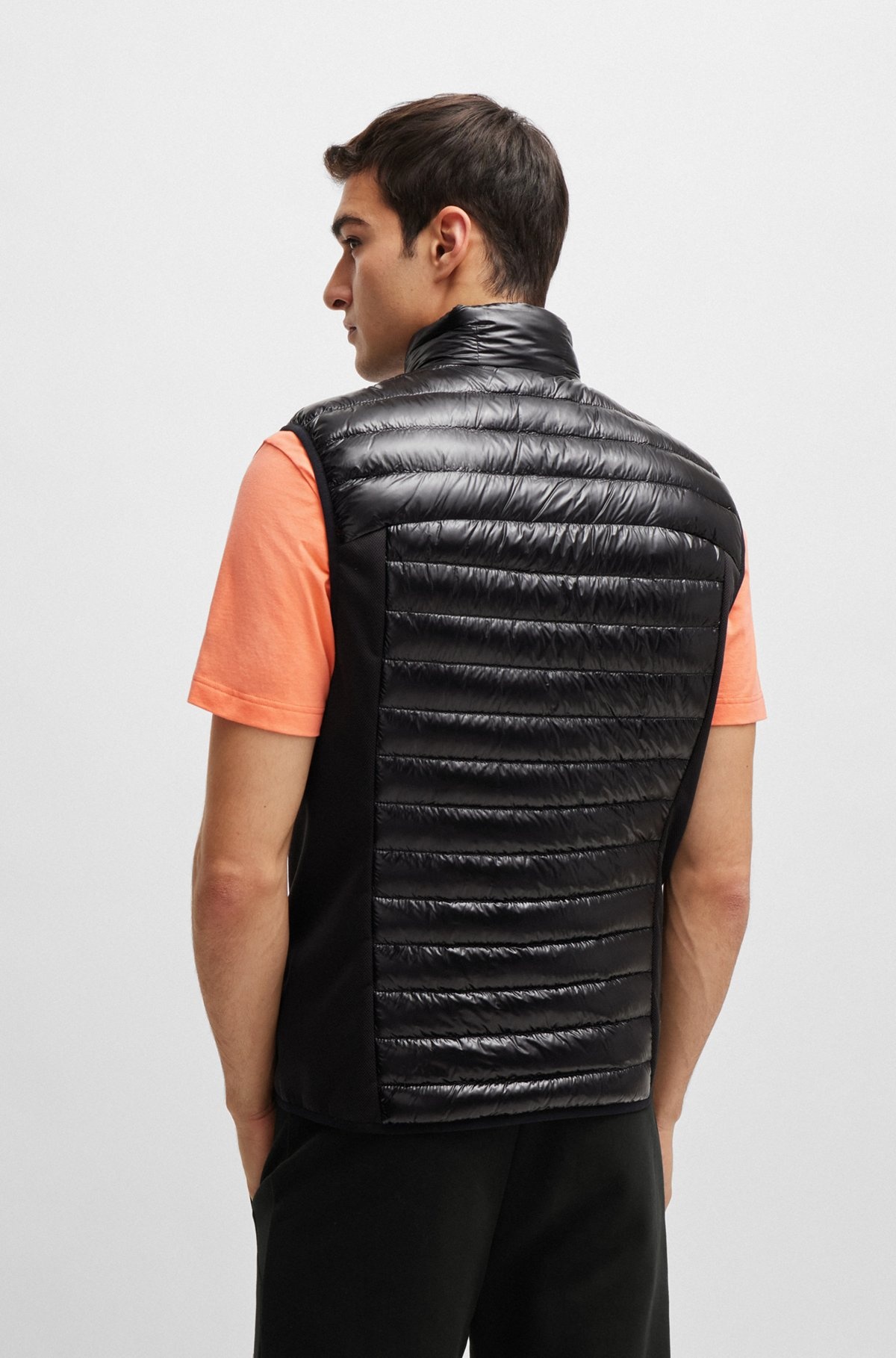 LIGHTWEIGHT WATER-REPELLENT GILET WITH DOWN FILLING - 4