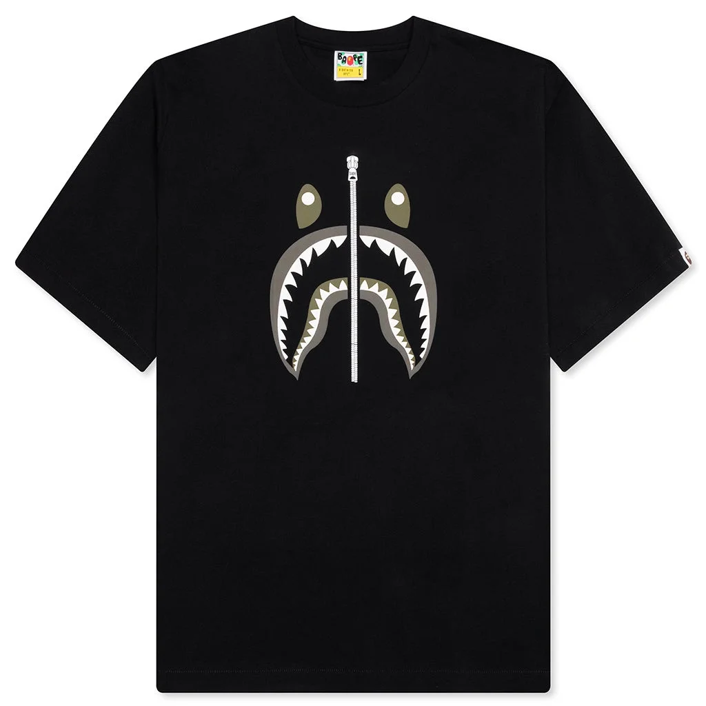 SHARK TEE #2 - BLACK - 1