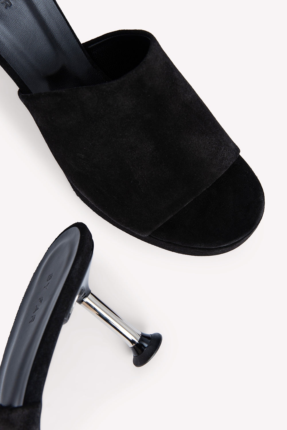 Cala Black Suede Leather - 4