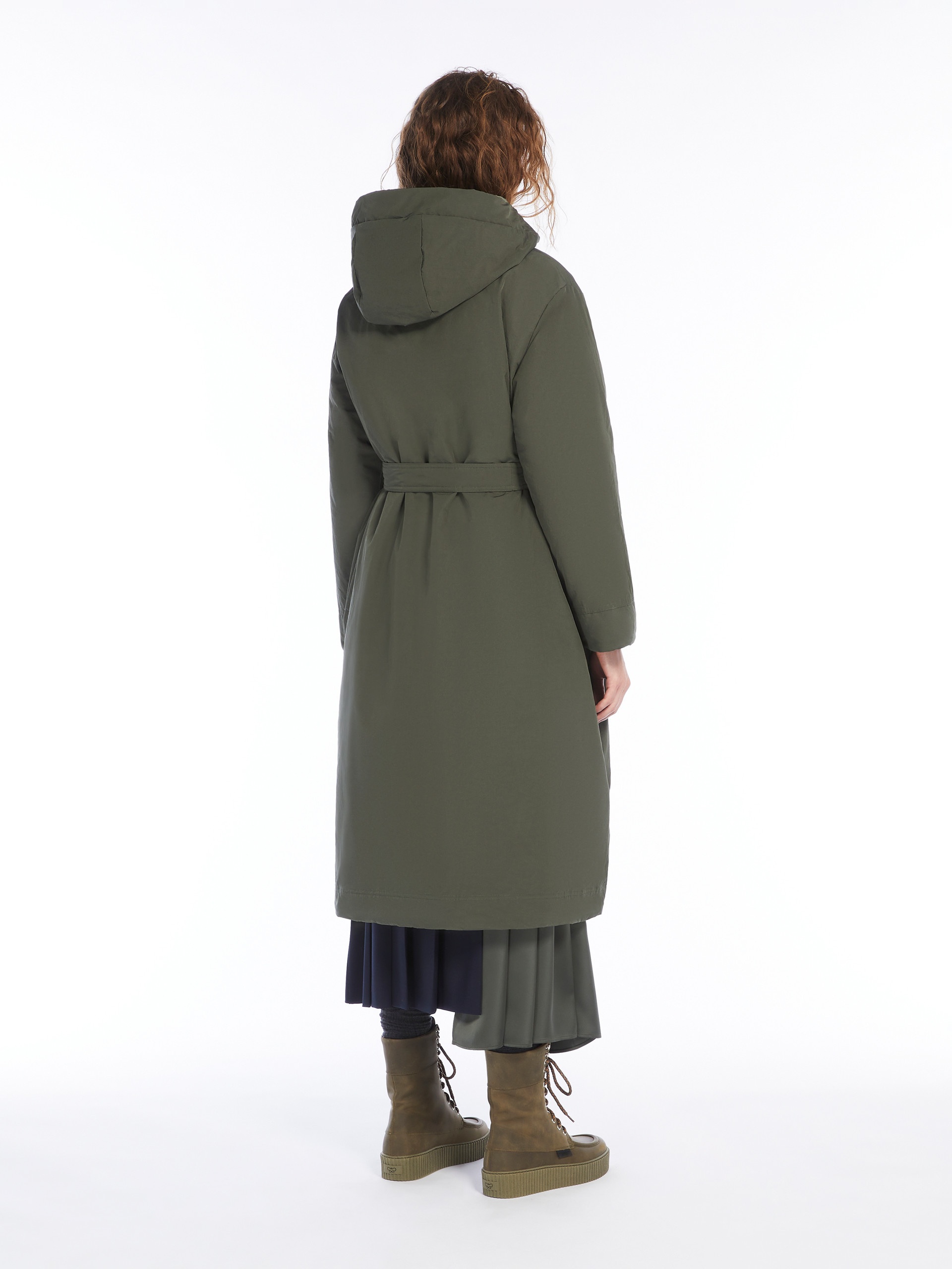 USSITA Reversible water-repellent technical cotton parka - 4