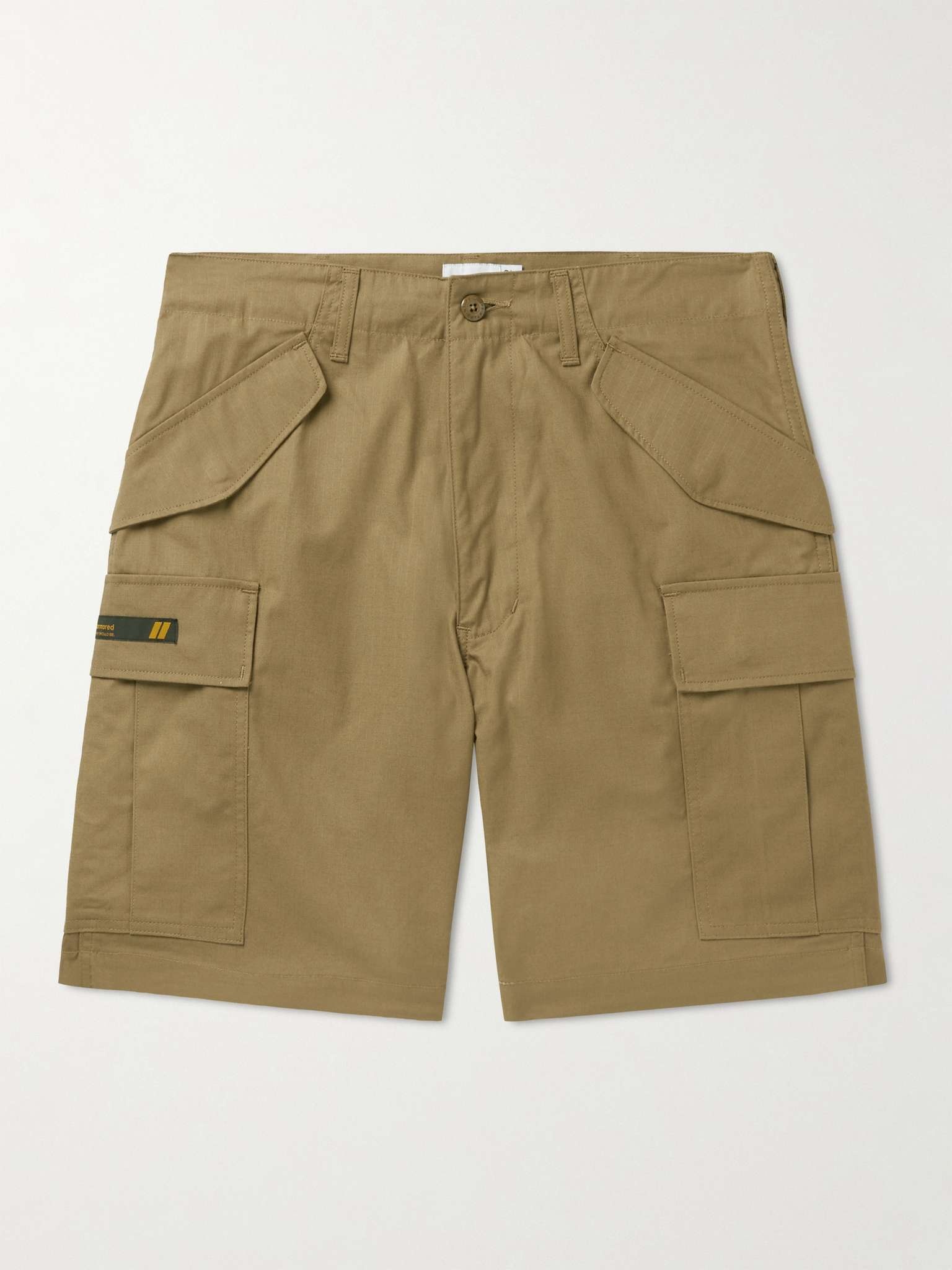 Cotton-Ripstop Cargo Shorts - 1