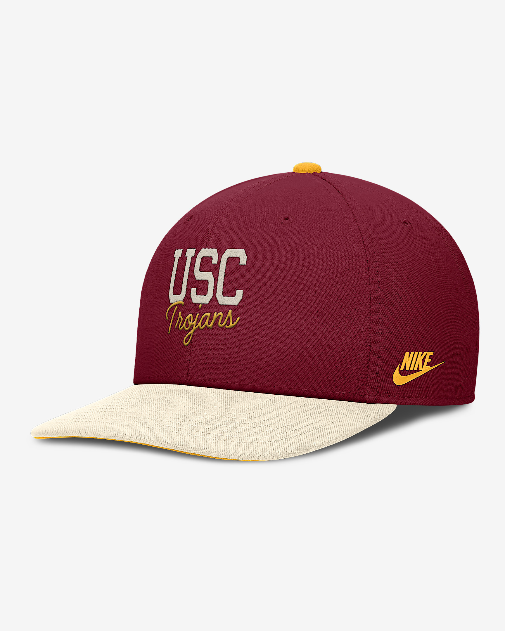 USC Legacy Script Men's Nike Dri-FIT College Adjustable Hat - 1