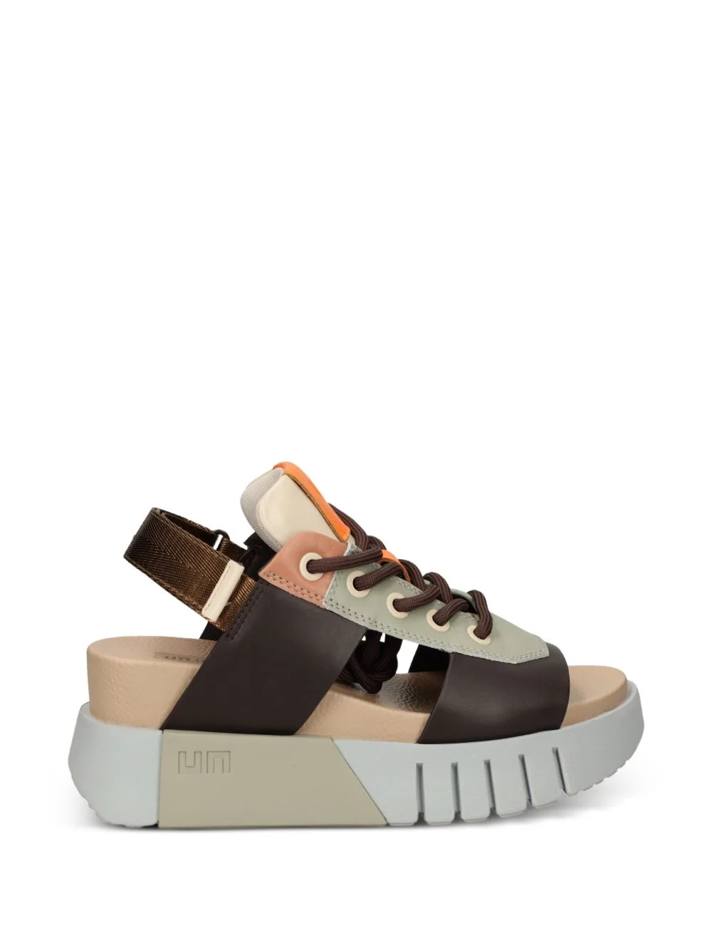Delta Sporty II lace-up platform sandals - 1