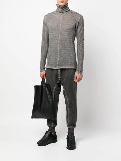 Isaac Sellam roll-neck organic-wool jumper outlook