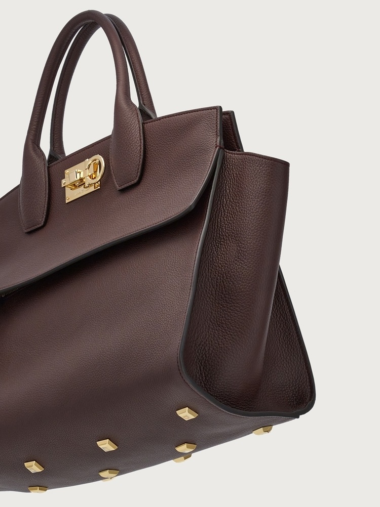 FERRAGAMO STUDIO SOFT BAG (L) - 9