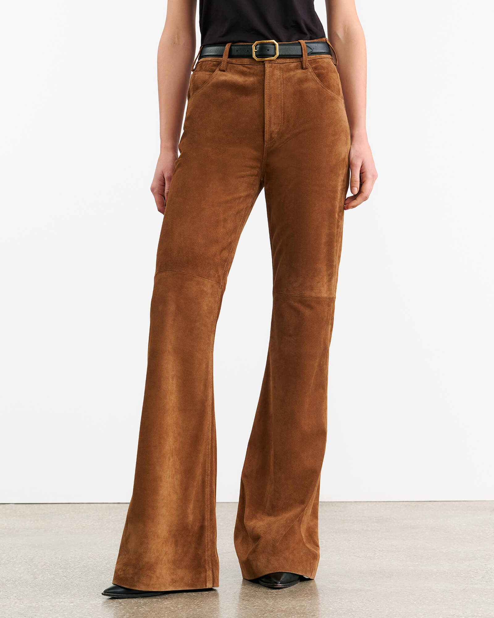 ROE SUEDE PANT - 5