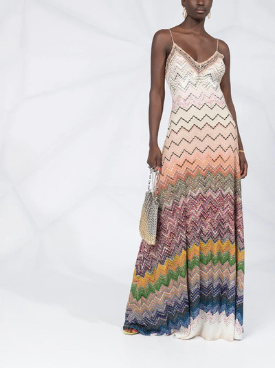 Missoni zig-zag knit dress outlook