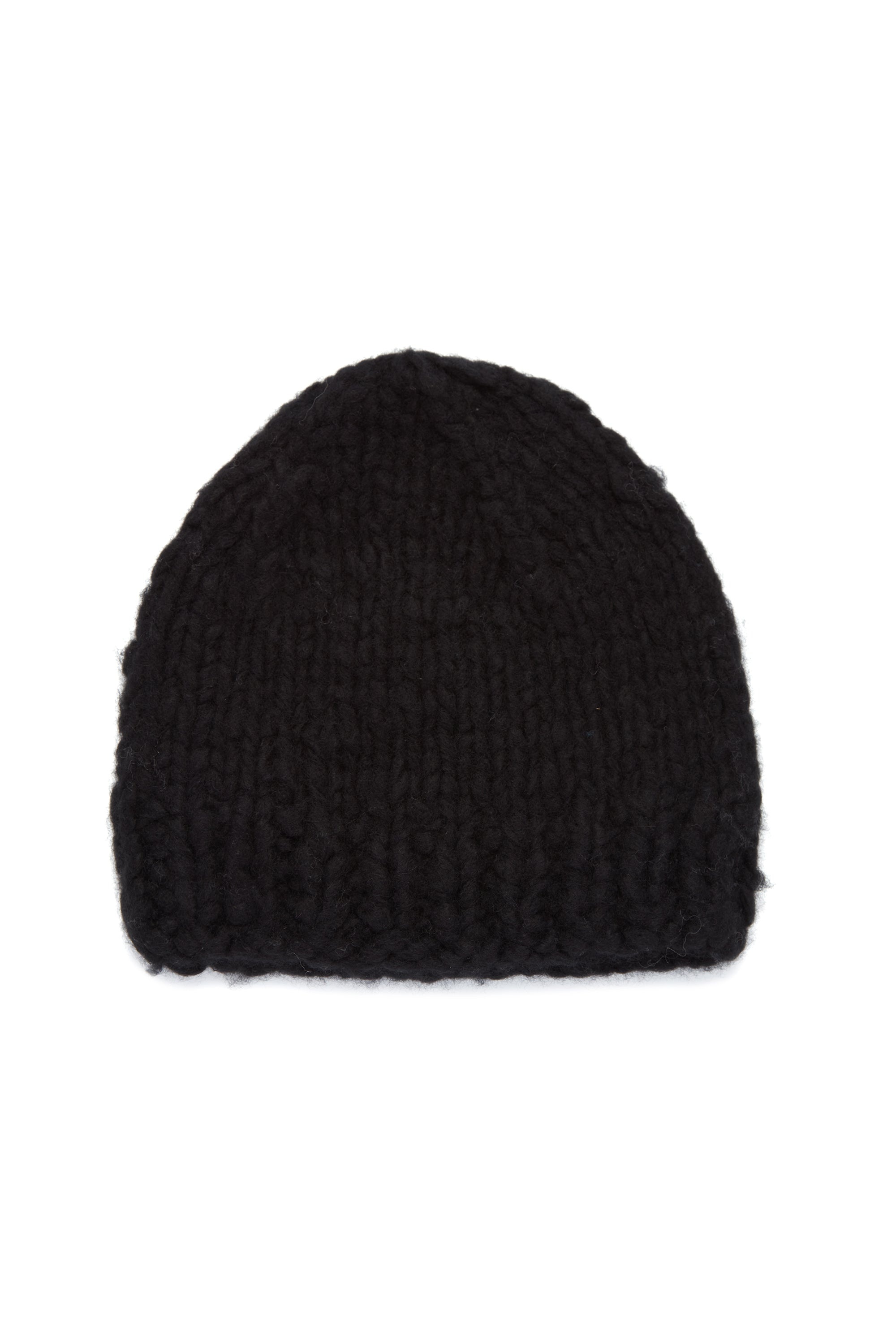 Pacino Knit Hat in Black Welfat Cashmere - 1