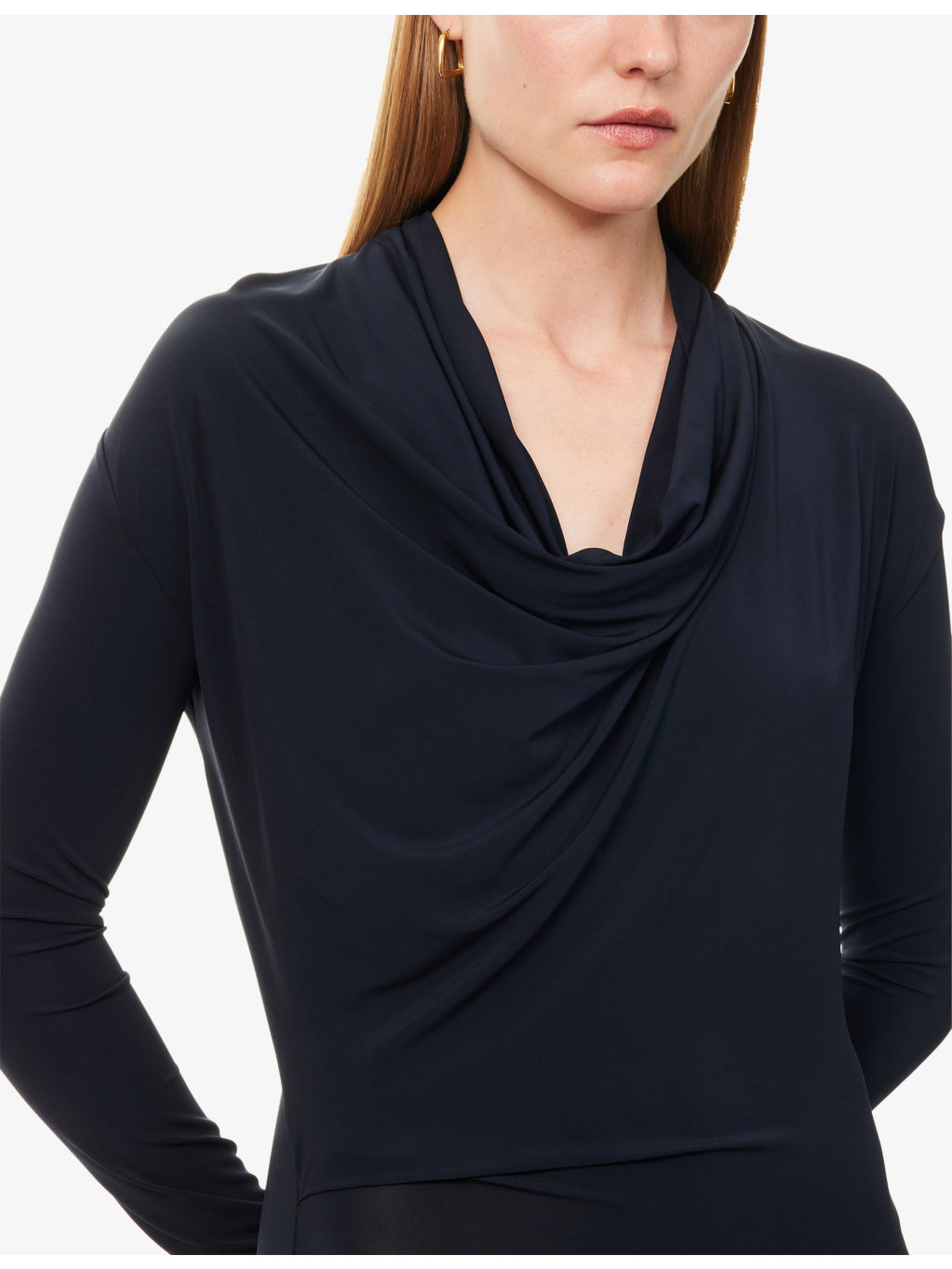 Eadan Long-Sleeve Stretch-Jersey Maxi Dress - 5