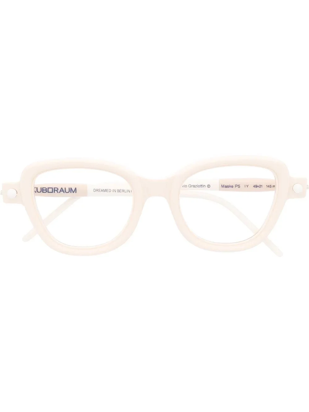square-frame glasses - 1