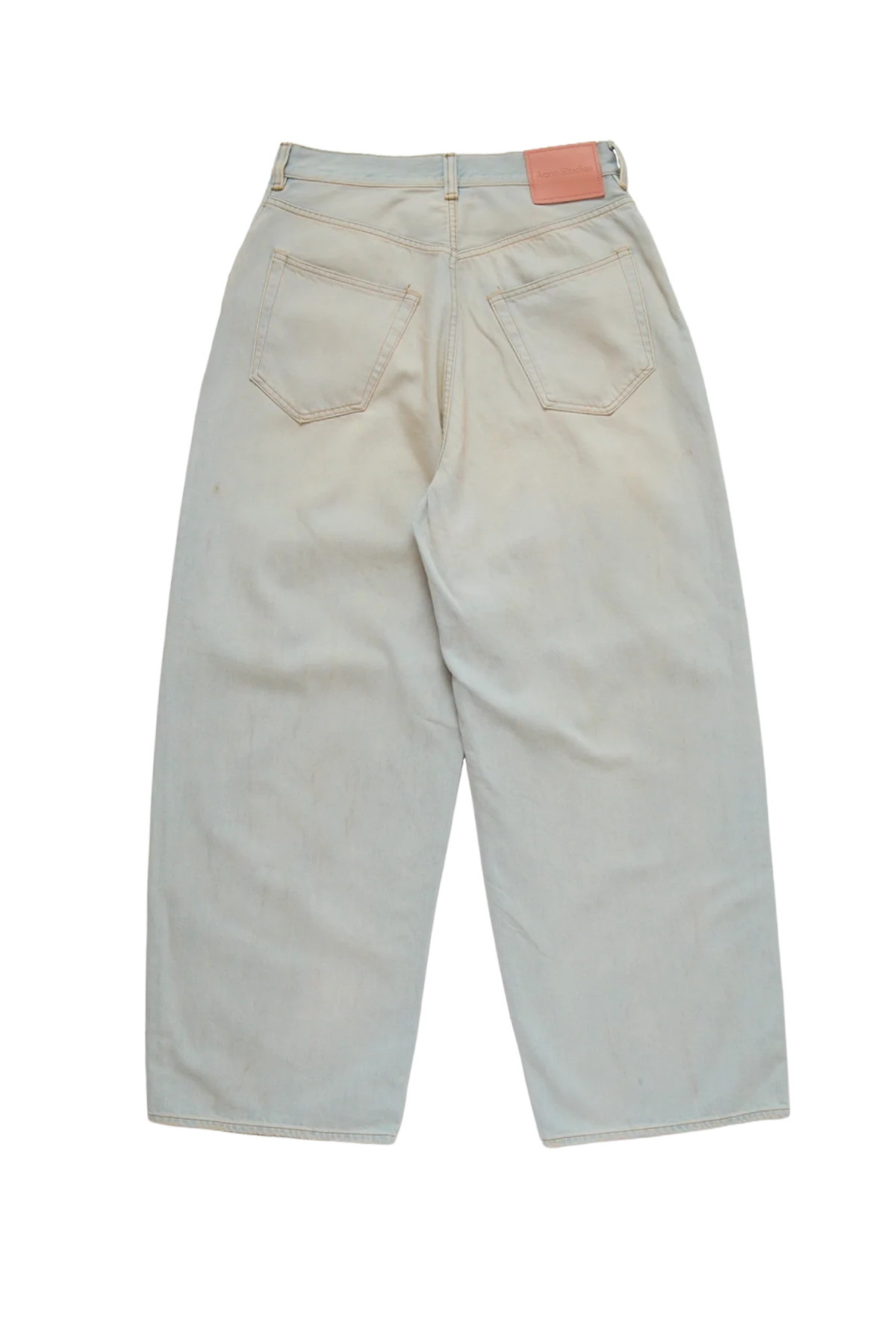 Acne Studios 2023 Fit Shorebreak Jeans Light Blue/White - 4