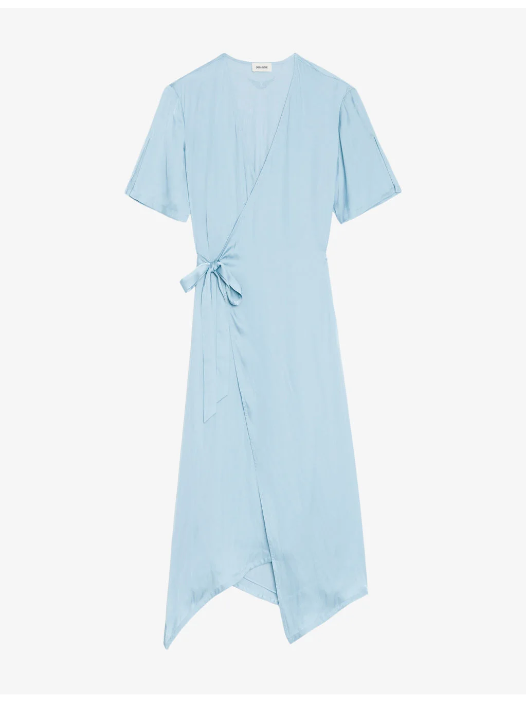 Reforme Wrap-Front Woven Midi Dress - 1