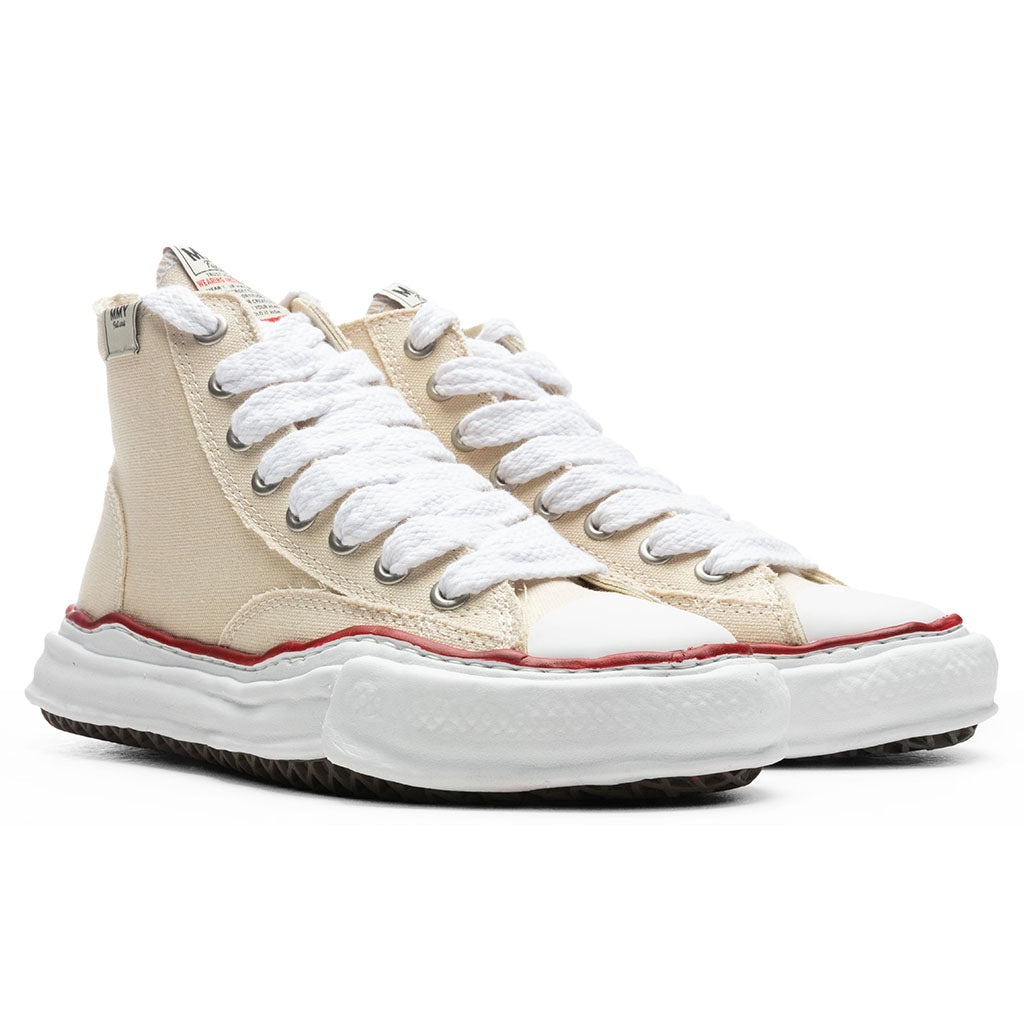MAISON MIHARA YASUHIRO PETERSON HI OG SOLE SNEAKER SPECIAL EDITION - NATURAL - 2