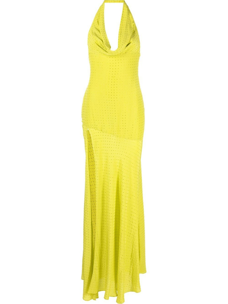 halter-neck gown 1