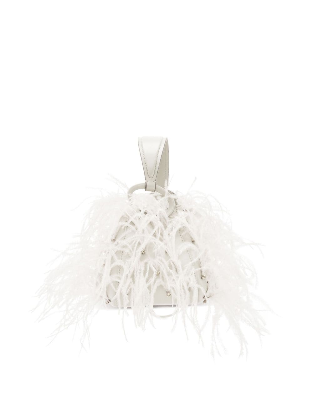Ostrich shoulder bag - 4
